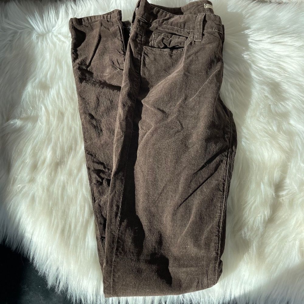 Vince Second Skin‎ Plush Brown Legging Jeans Sz 25
